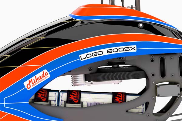 LOGO 600 SX V2 SCORPION COMBO FOR 12S - Bilde 5