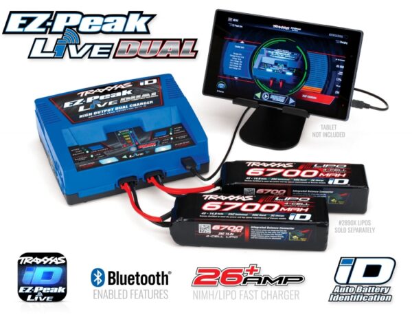 TRAXXAS EZ-PEAK 26Ah NIMH/LIPO LADER 2973GX - Bilde 6