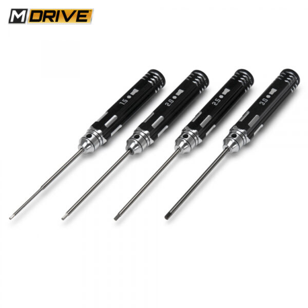 INSEKSNØKKEL SETT 1,5/2/2,5 OG 3MM M-DRIVE - Bilde 1
