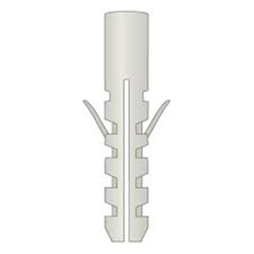 Betong/gipsplugg Nylon brun 10x50