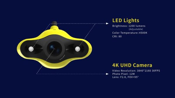 GLADIUS MINI S 100M.  UNDERVANNSDRONE/ROV - Bilde 7