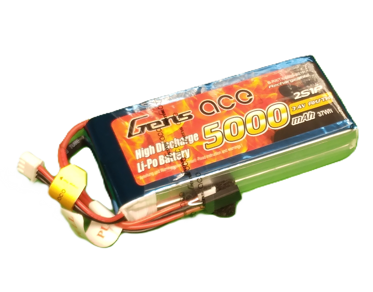 GENS ACE 2S-5000MAH TX/RX LIPO - Bilde 1