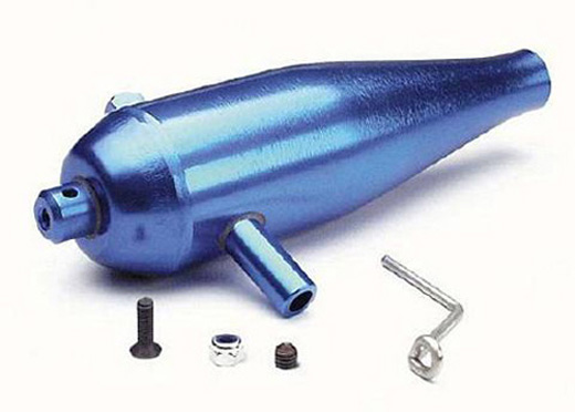 TUNED PIPE ALUMINIUM - T-MAXX TRAXXAS