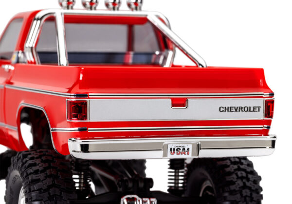 TRX-4M CHEVROLET K-10 HIGH TRAIL 1/18 2022 CRAWLER RTR RED- TRAXXAS - Bilde 8