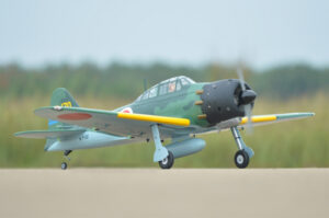 BLACK HORSE A6M ZERO 1720MM 15CC ARF