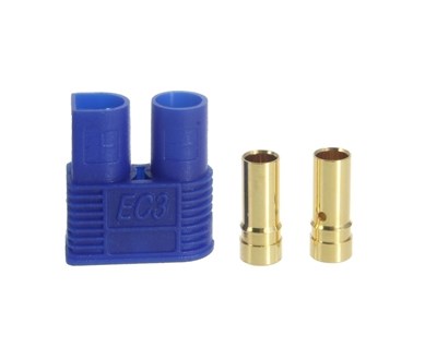 EC 3 PLUGG FEMALE BATTERY SIDE 1PK