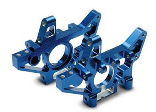 BULKHEADS,REAR(ALUM-BLUE) (B) - TRAXXAS