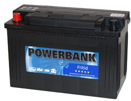 BATTERI 12V 115AH POWERBANK FRITIDSBATTERI
