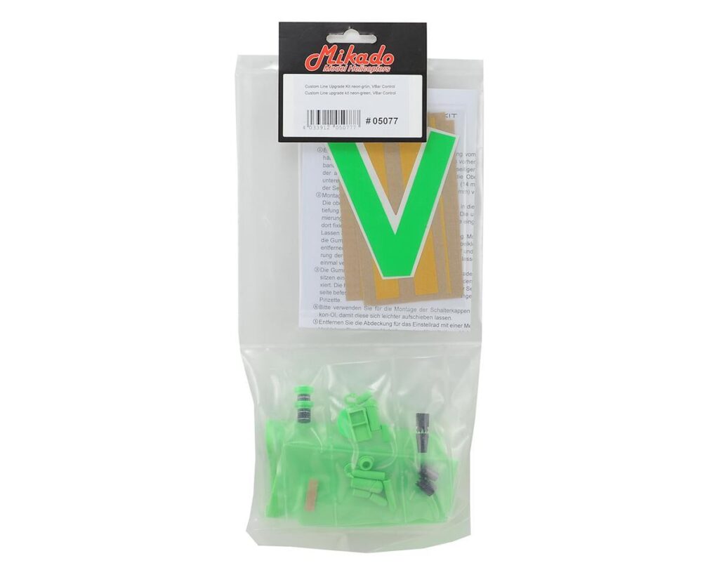 CUSTOM LINE UPGRADE KIT, NEON GREEN VBAR CONTROL