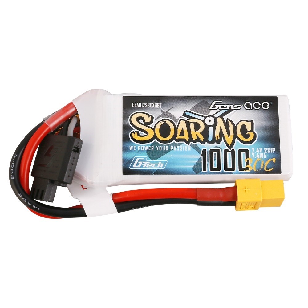 GENS ACE 2S-1000-30C-SOARING G-TECH XT60