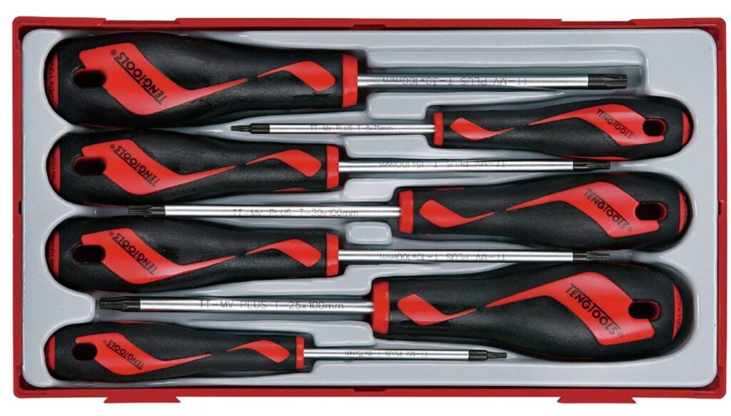 SKRUTREKKERSETT TX 7 DELER TT917TXN - TENG TOOLS