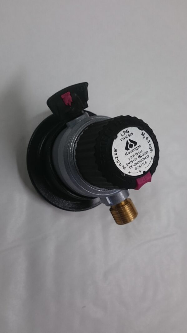 REGULATOR JUMBO 0-2 BAR JUSTERBART TRYKK R 3/8V - SIEVERT / KOSAN - Bilde 2
