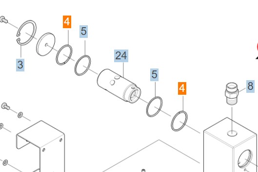 STØTTERING 44,5X1 KÄRCHER
