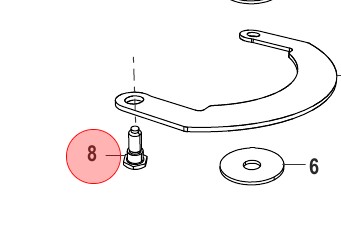 LEDDSKRUE MOTORFESTE MERCURY 768041
