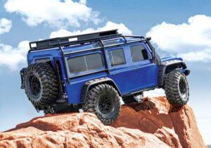 v02_C22E0C12068BB8FA3FF8BCAD6A924B82.jpg LAND ROVER DEFENDER SCALE & TRAIL 4WD BLÅ - TRAXXAS