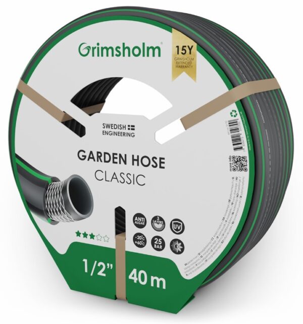 HAGESLANGE CLASSIC 1/2"  (13MM) 40M GRIMSHOLM - Bilde 1