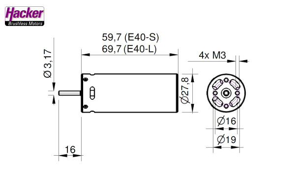 HACKER E40-S 2,5D  KV2730 - Bilde 2