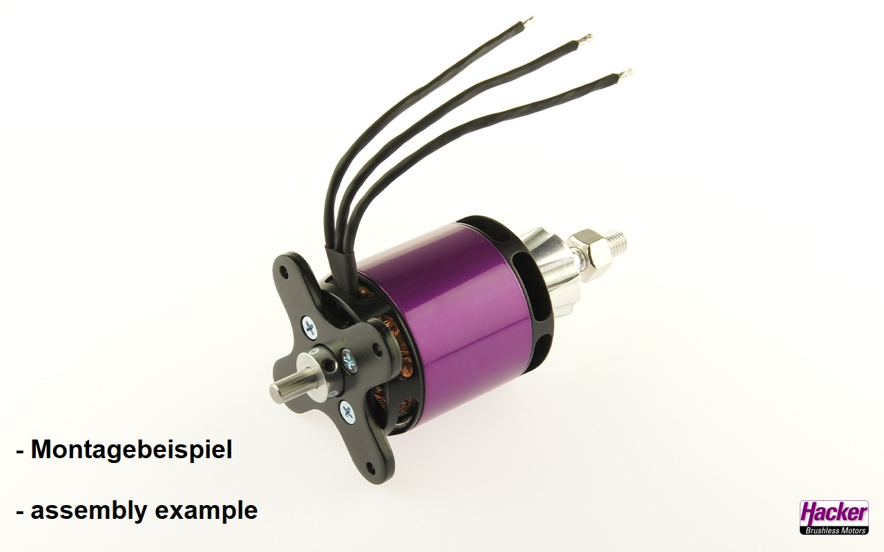 HACKER A50-14S V4 OUTRUNNER MOTOR 15726838 - Bilde 3