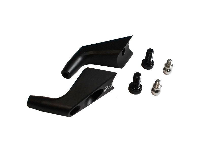 ALUMINIUM BLADE GRIP ARM FLAT BLACK