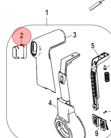 HOLDER FOR POWERTRIM BRYTER