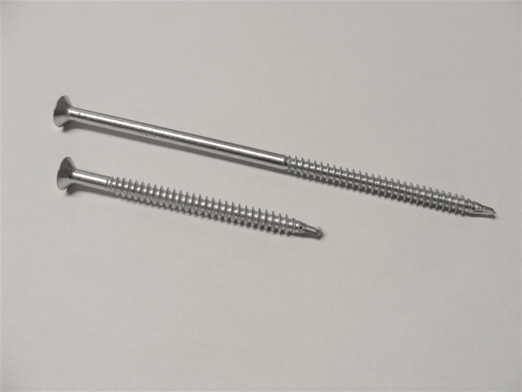 SELVBORENDE SKRUE TRE-MET. A2 6,0X140 BORK.2,0ST, 3,0ALU