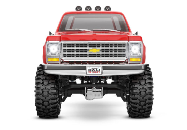 TRX-4M CHEVROLET K-10 HIGH TRAIL 1/18 2022 CRAWLER RTR RED- TRAXXAS - Bilde 4