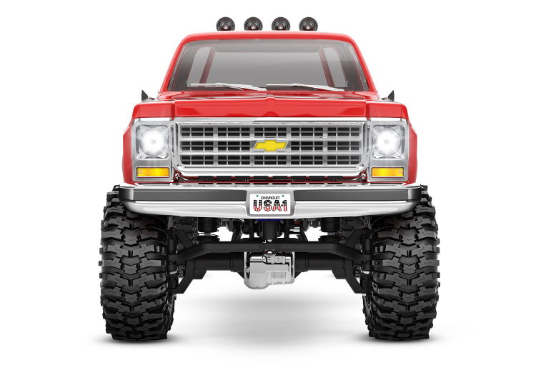 TRX-4M CHEVROLET K-10 HIGH TRAIL 1/18 2022 CRAWLER RTR RED- TRAXXAS