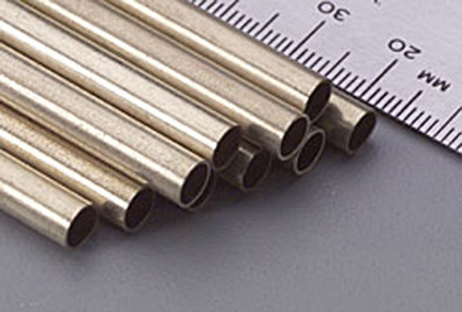 MESSINGRØR RUND Ø10MM (INNV. 8,1MM)