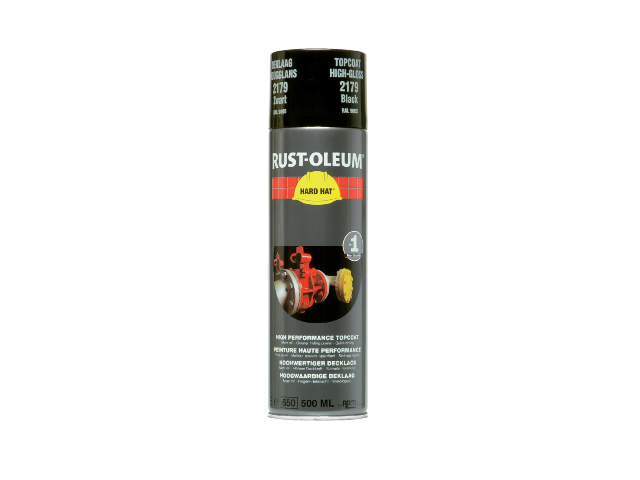 RUST-OLEUM HARD HAT SPRAYMALING SVART BLANK 2179