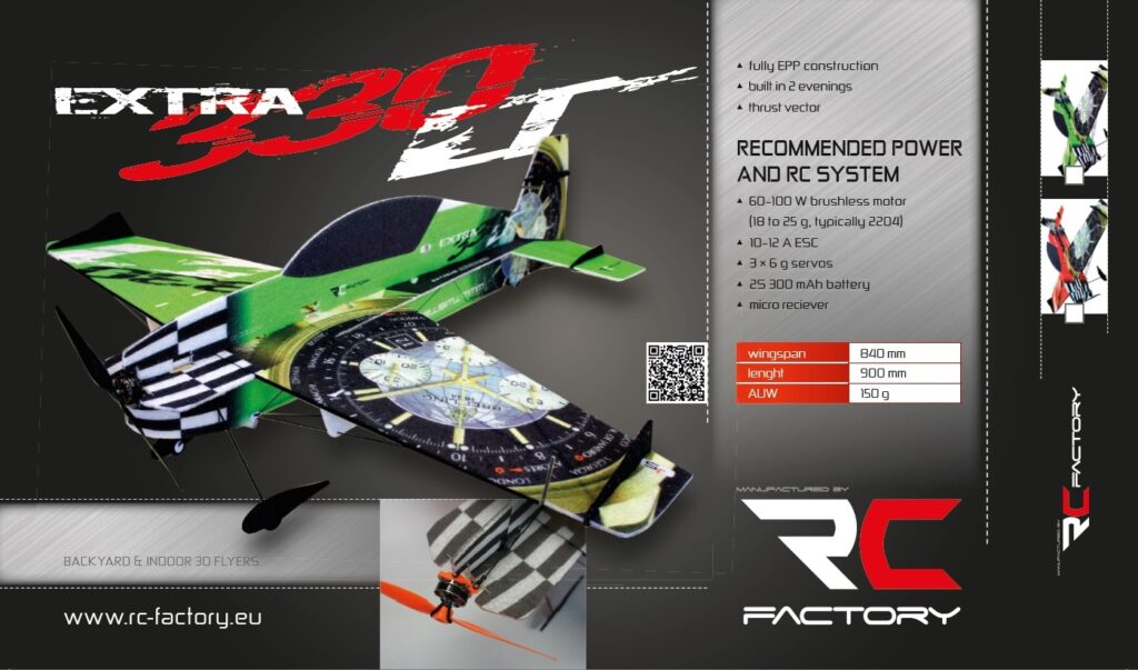 EXTRA 330 SUPERLITE RED RC FACTORY