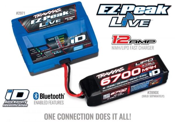 TRAXXAS EZ-PEAK 12Ah NIMH/LIPO LADER 2971GX - Bilde 3