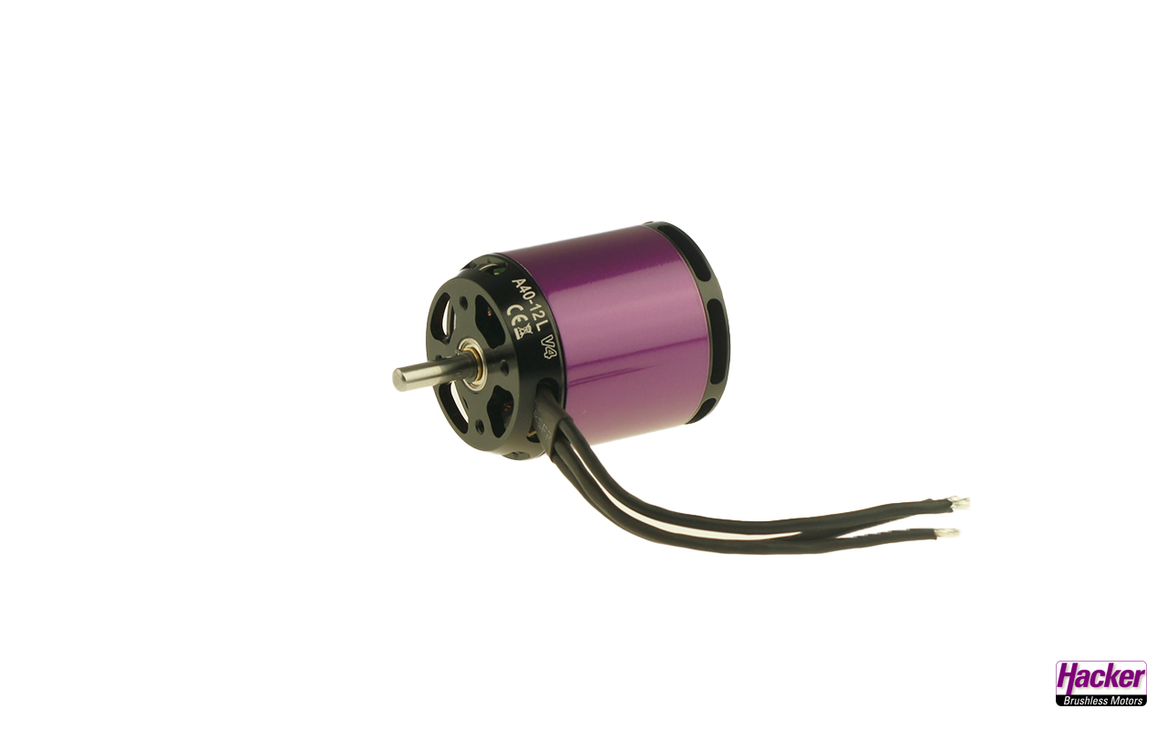 HACKER A40-12L V4 OUTRUNNER MOTOR 14 POLE - Bilde 1