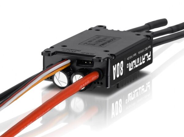HOBBYWING PLATINUM PRO 80A 3-6S V5 ESC 30203201 - Bilde 4