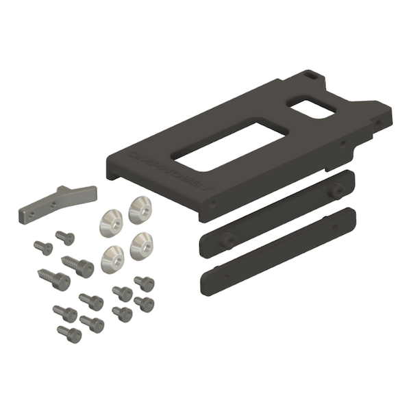 BATTERY/RC MOUNTING PLATE LOGO 200