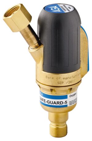 v02_D653689DC709EA9EE355DC2B280D8181.jpg TILBAKESLAGSSIKRING OKSYGEN SAFE-GUARD-5 - AGA
