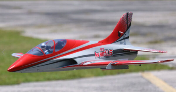 SEBART MINI AVANTI EDF 80MM V2 RED/GREY - Bilde 1
