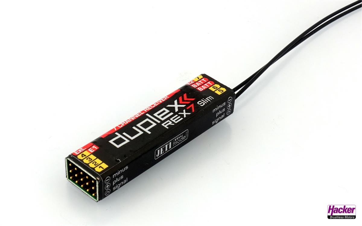 DUPLEX 2,4EX RECEIVER REX 7 - SLIM - Bilde 1