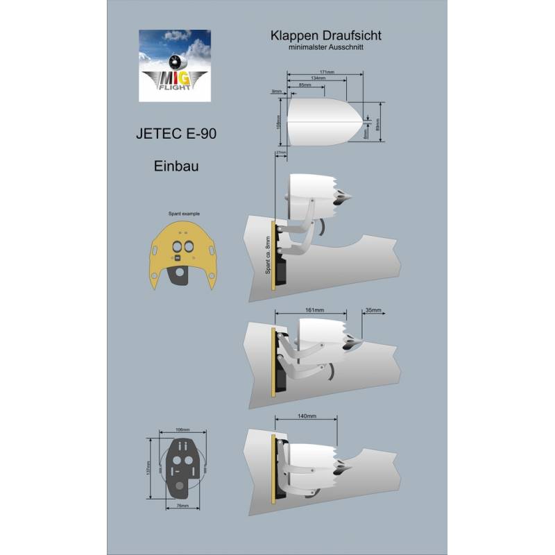JETEC E-90 MIG FLIGHT