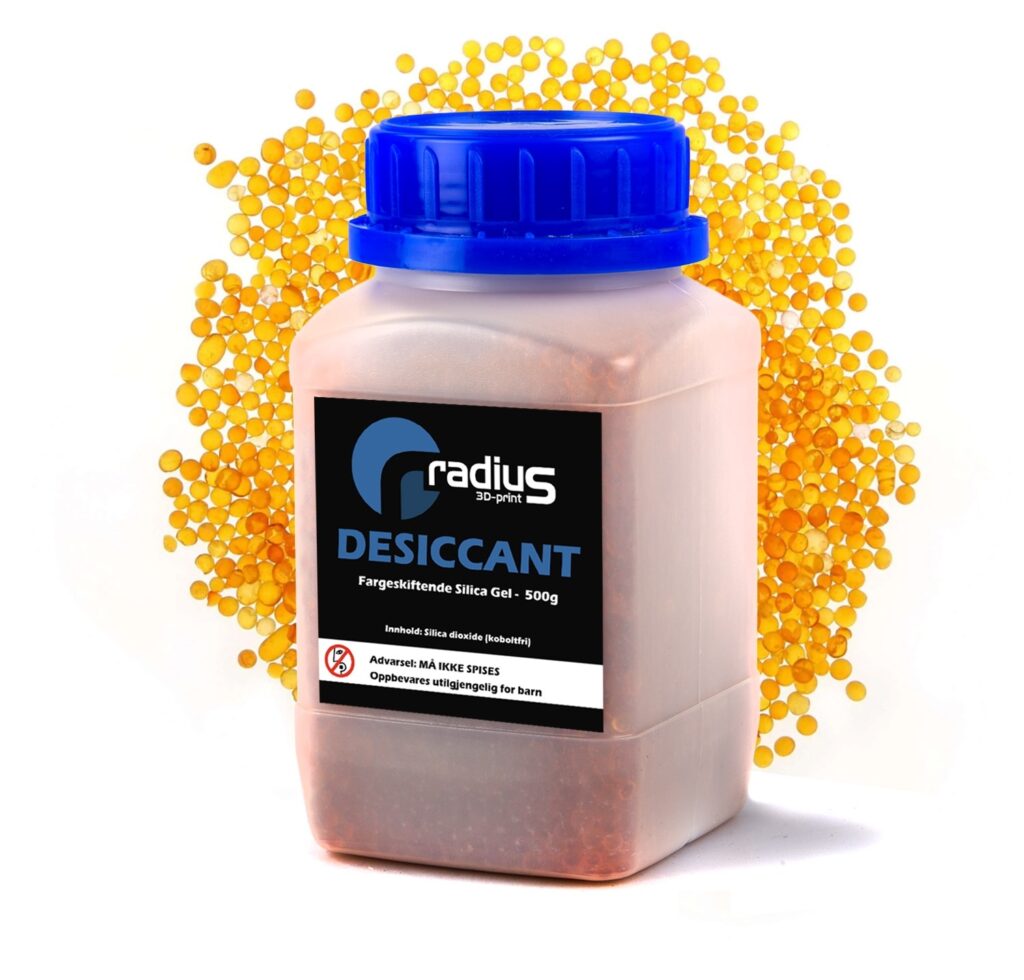 RADIUS DESICANT 500g SILICA GEL - ORANGE