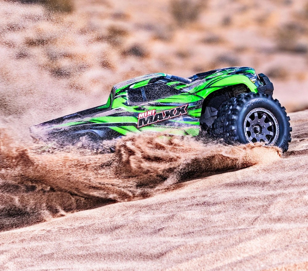 MINI MAXX RTR TQ BL-2S GREEN- TRAXXAS