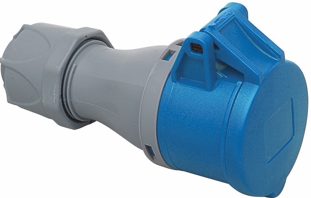 SKJØTEKONTAKT, 32A, 3+J, 230V, IP44 - Bilde 1