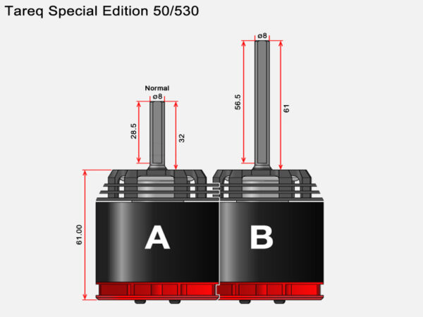 XNOVA TAREQ SPECIAL EDITION 50-530KV - Shaft A - Bilde 2