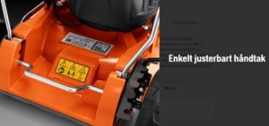 HUSQVARNA LB144I INKL/BAT OG LADER BIOKLIPPER SKYVE TYPE