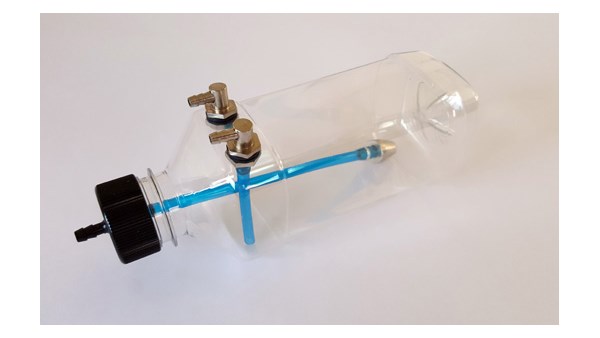FUELTANKE TRANSPARENT 410ML - 30-50CC MODELLER