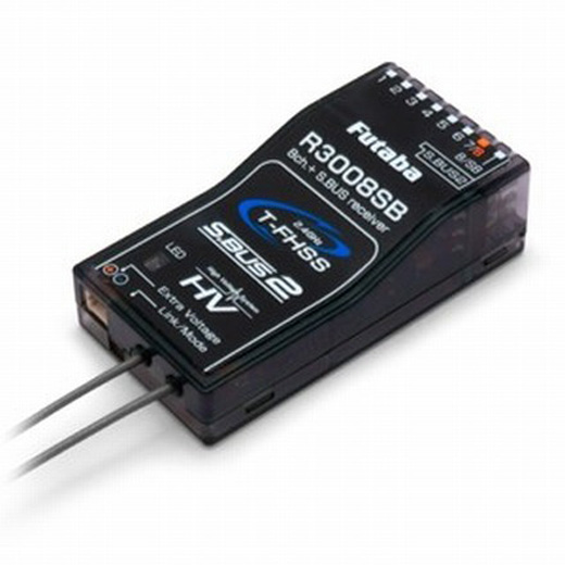 MOTTAKER FUTABA R3008SB 8 KANALS S.BUS2 T-FHSS