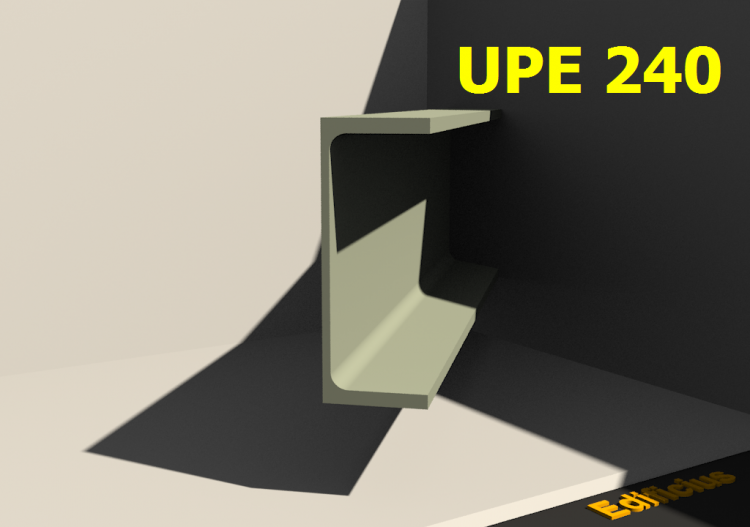 UPE 240 S355J2 - pris/m