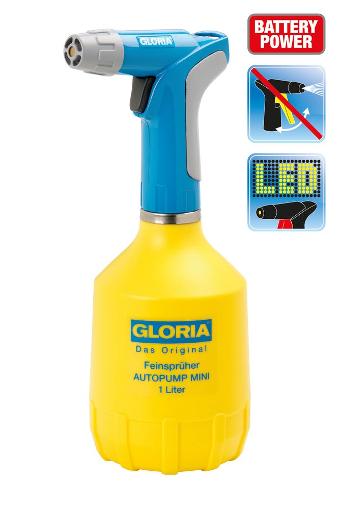 PUMPEFLASKE BATTERI VANN/SÅPE 1L GLORIA 000950.0000