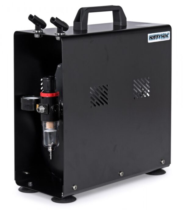 AIRBRUSH COMPRESSOR 1/6HP W/3L TANK (0-4BAR) - Bilde 2