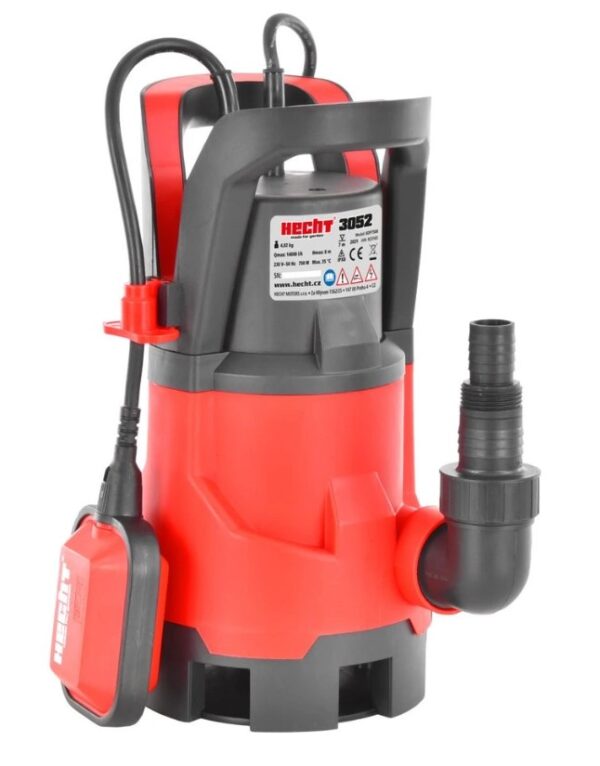 VANNP. NEDSENKBAR HECHT SKITTENT VANN, 750W 14000L/T - Bilde 1