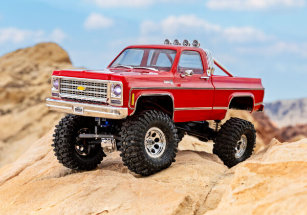 TRX-4M CHEVROLET K-10 HIGH TRAIL 1/18 2022 CRAWLER RTR RED- TRAXXAS - Bilde 10